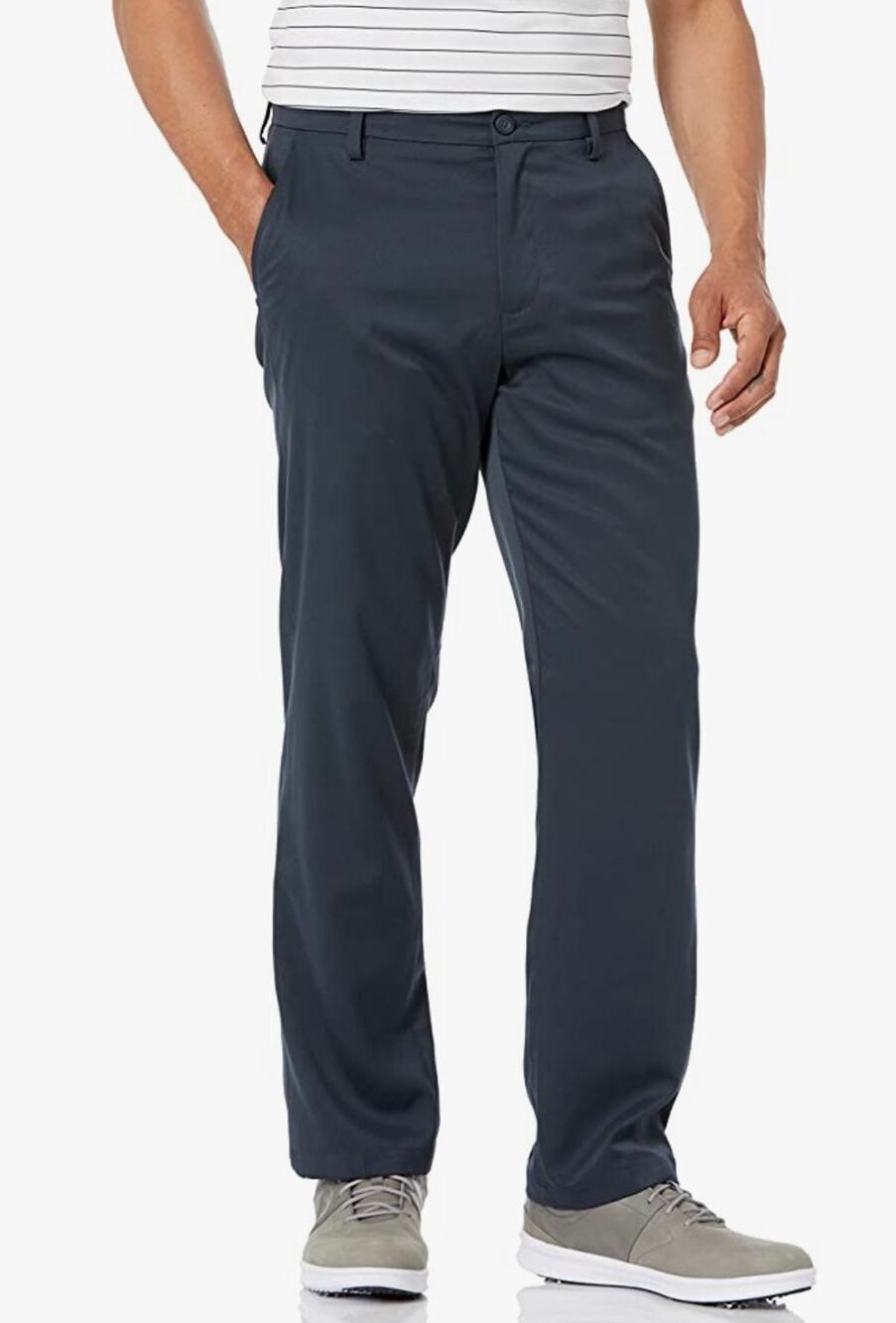 NWOT Amazon Essentials Men's Classic Fit Pants Navy 28W x 28L